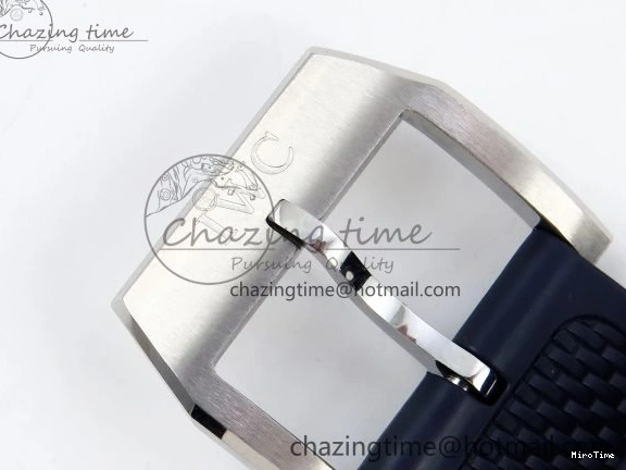 MIROTIME 0211 Casual Portuguese Chrono IW3716 Z+F 1:1 Best Edition White Dial on Blue Rubber Strap A 7016